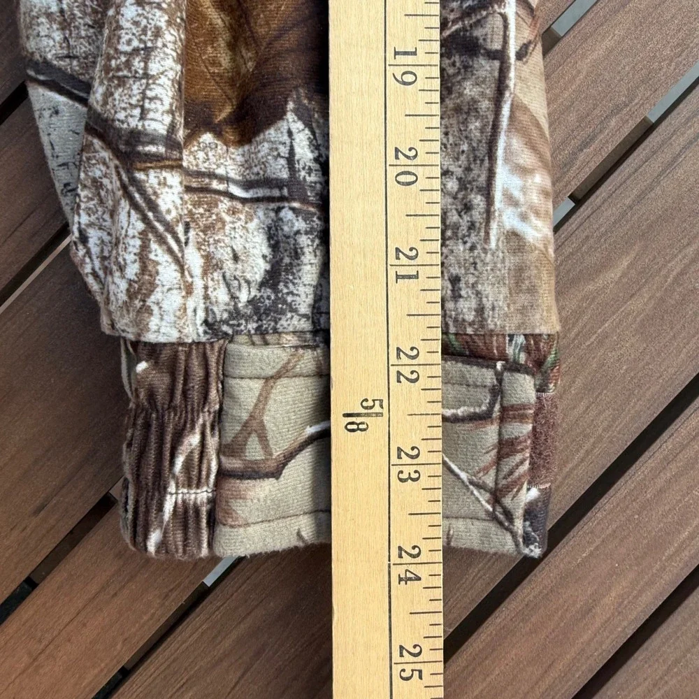 Gamehide Men's Camo Fleece Lined Hunting Jacket Size‎ Large